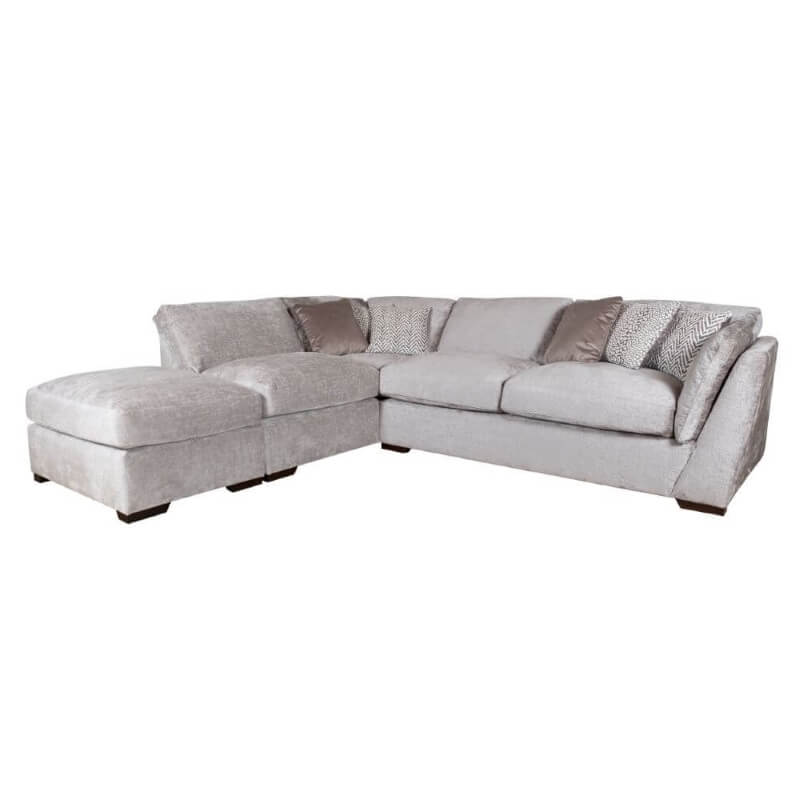 Showing image for Lucan left corner chaise bed & footstool
