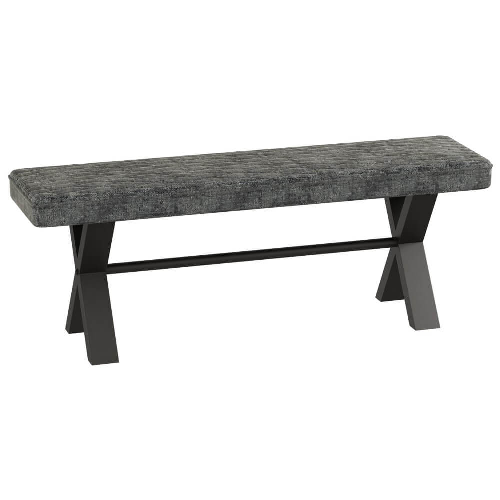 Showing image for Ono stone upholstered bench