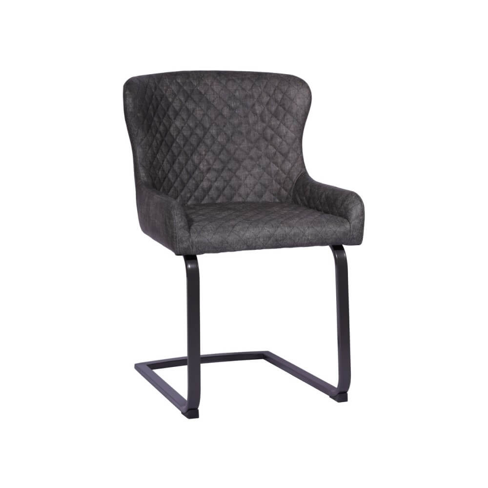 Showing image for Ono cantilever dining chair - grey