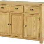 Seattle 3-Door Sideboard - Oak