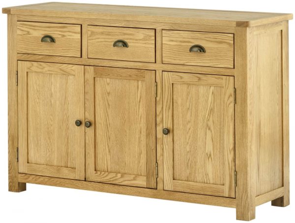 Seattle 3-Door Sideboard - Oak