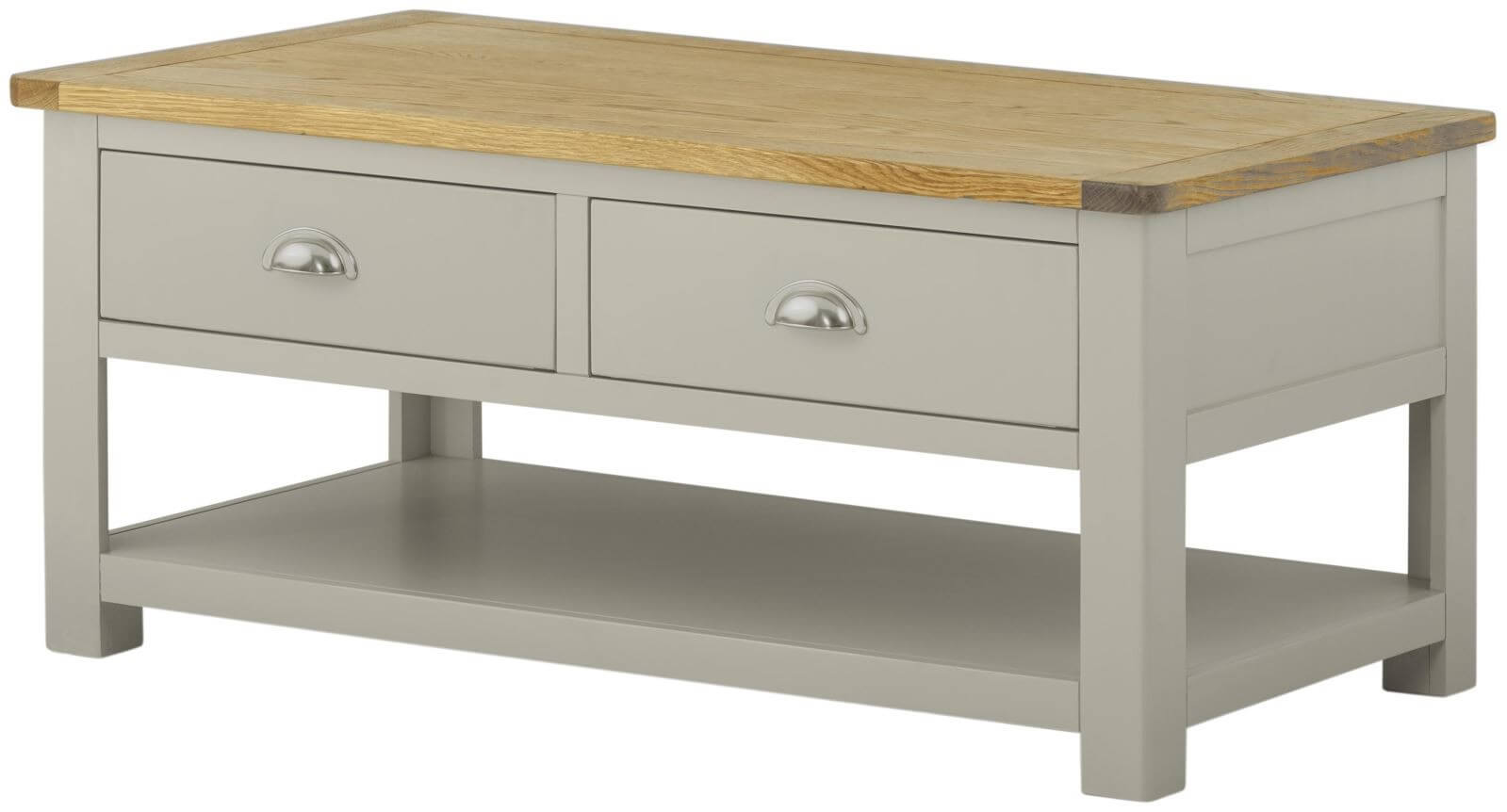 Showing image for Seattle coffee table with drawers - stone