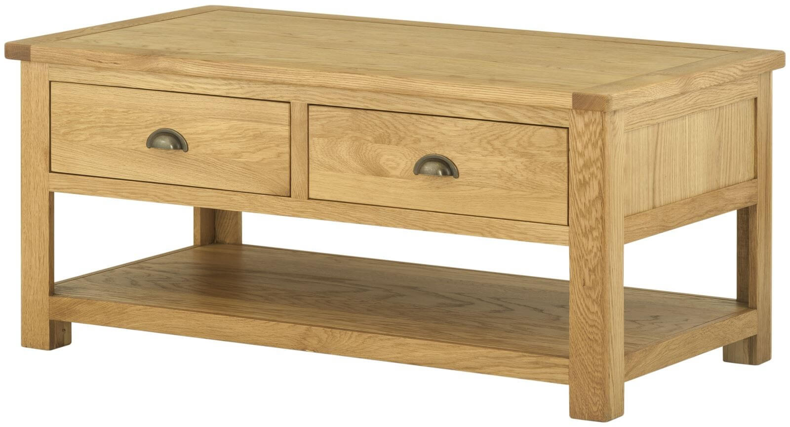 Showing image for Seattle coffee table with drawers - oak