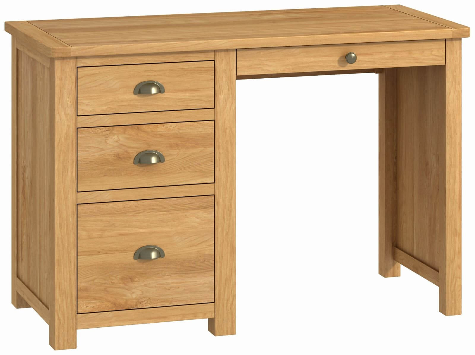 Showing image for Seattle pedestal desk - oak