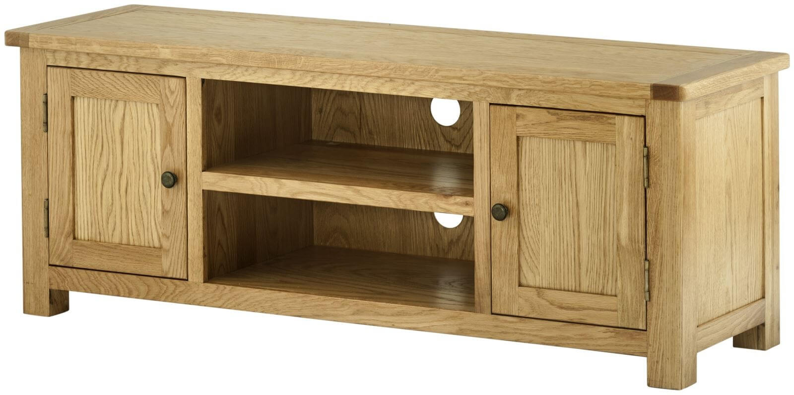 Showing image for Large seattle tv unit - oak