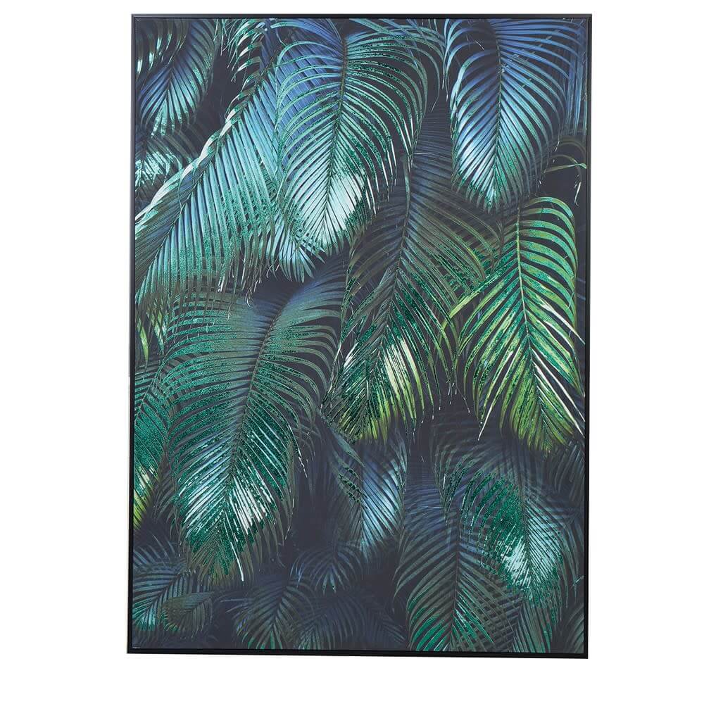 Showing image for Tropical leaf wall art