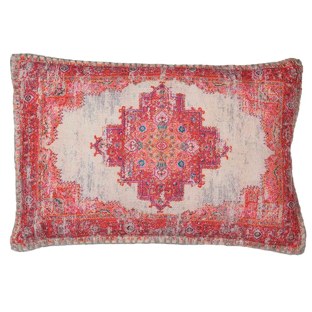 Showing image for Red weave pattern cushion