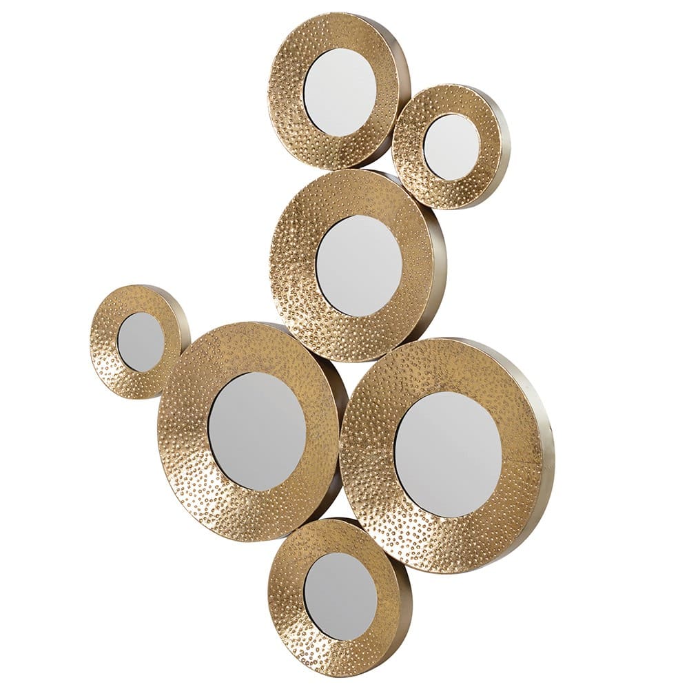 Showing image for Gold circle wall art