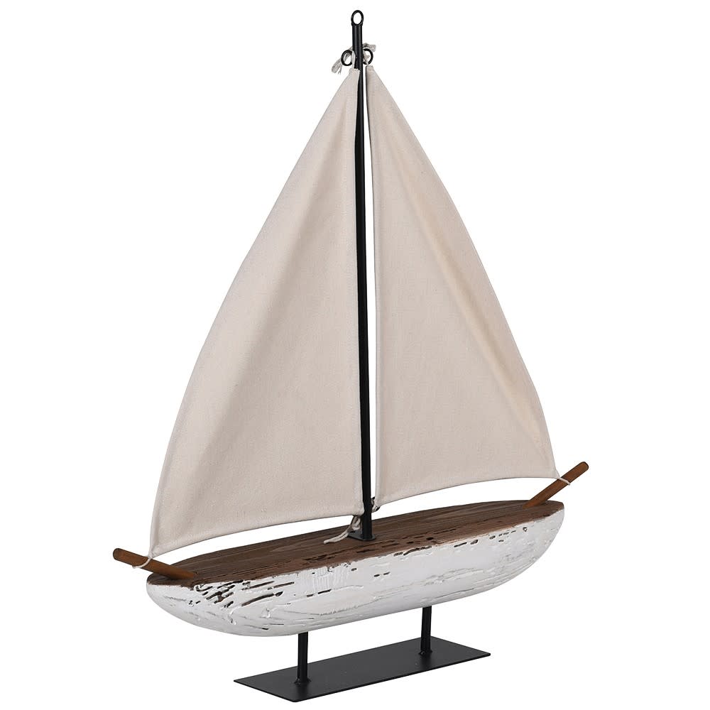 Showing image for Aged sailboat ornament
