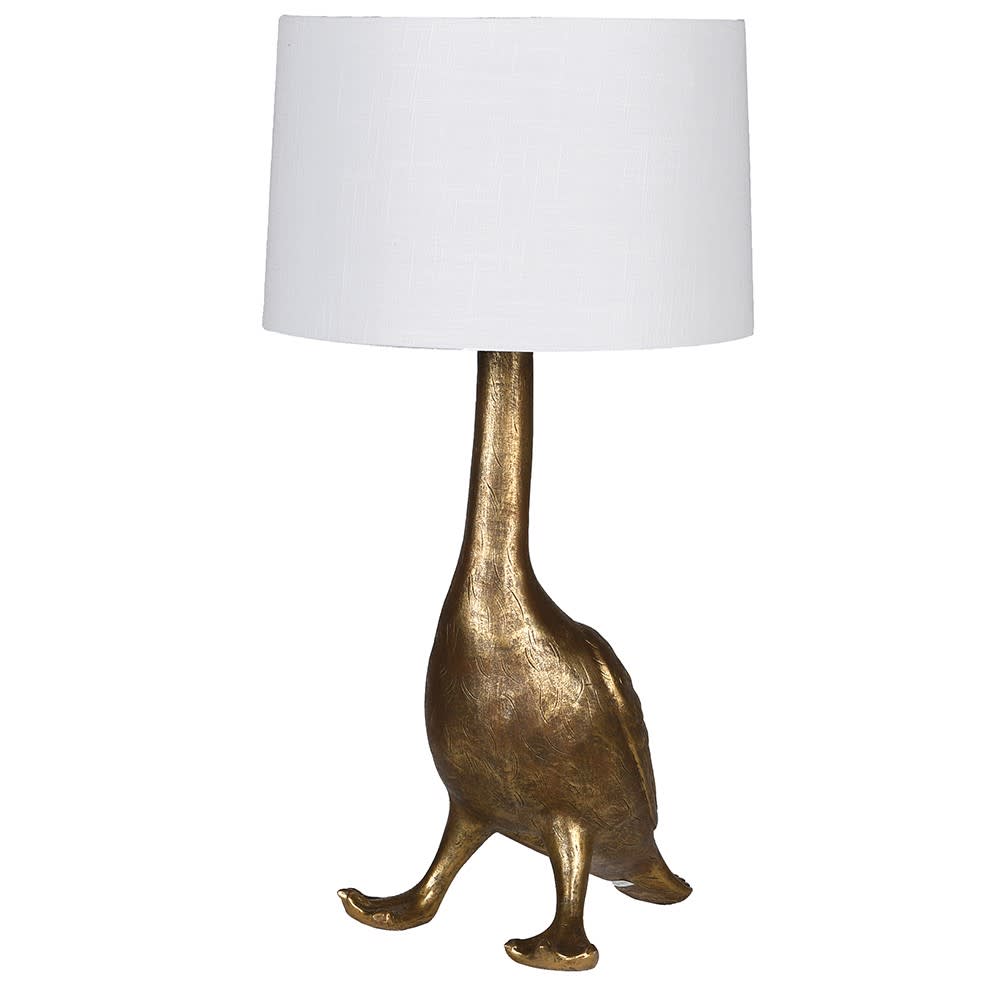 Showing image for Golden goose base lamp & shade