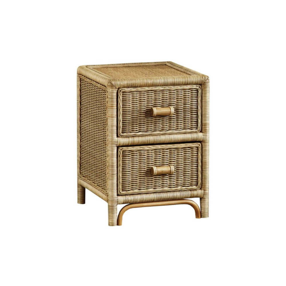 Showing image for Rattan modular drawer unit