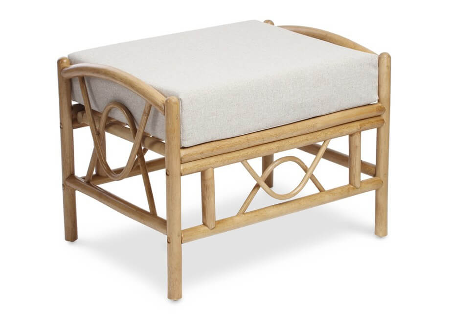 Showing image for Bali footstool - light oak