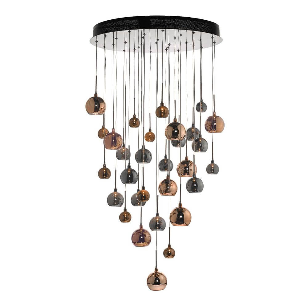 Showing image for Aurora 30-lamp cluster pendant - Ø65cm