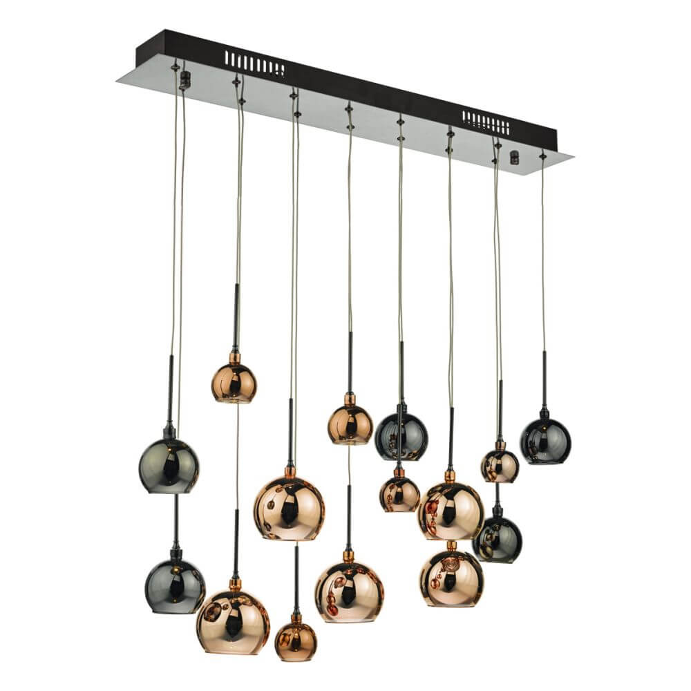 Showing image for Aurora 15-lamp bar pendant