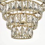 Carly Single Lamp 4-Tier Pendant Detail