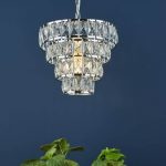 Carly Single Lamp 4-Tier Pendant