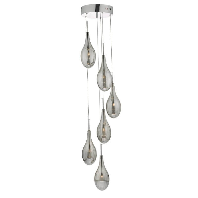 Showing image for Ballina 6-lamp cluster pendant