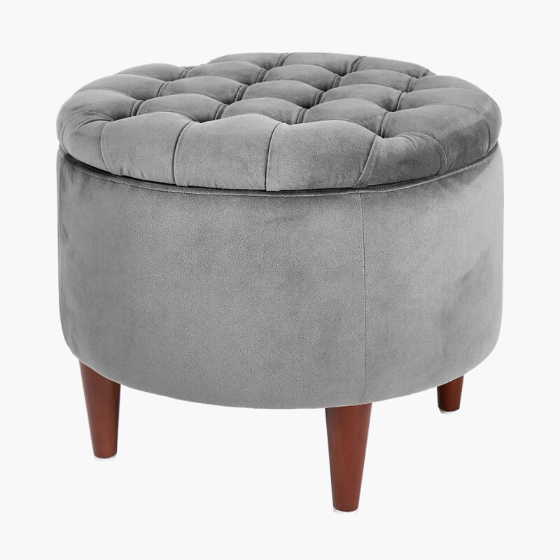 Showing image for Caneo buttoned storage stool