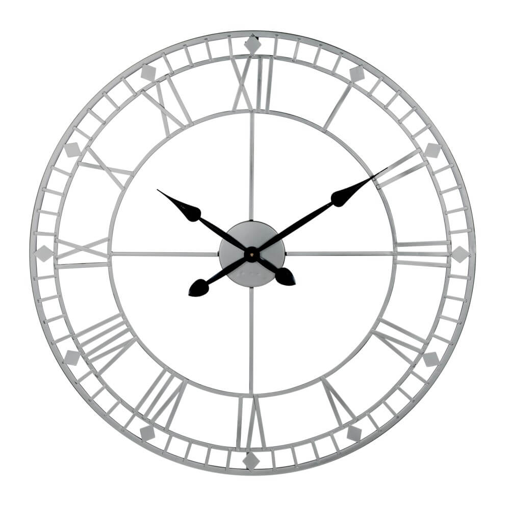 Showing image for Round skeleton wall clock