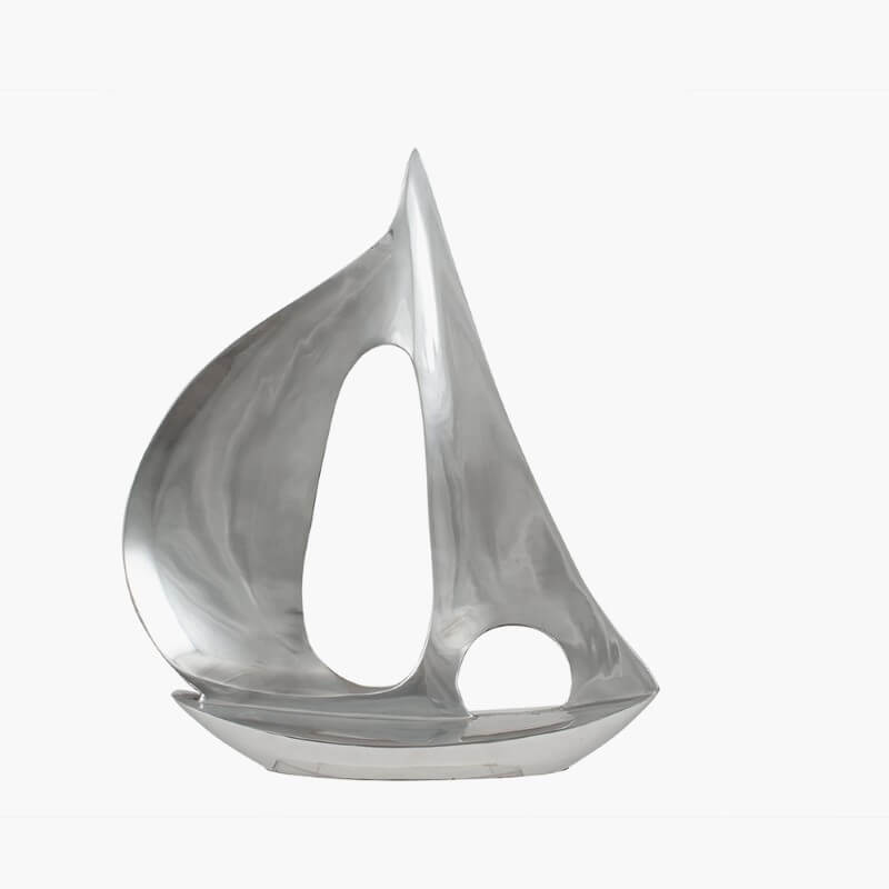Showing image for Windward boat ornament - polished aluminium