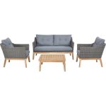 Indiana Lounge Set - Dark Grey