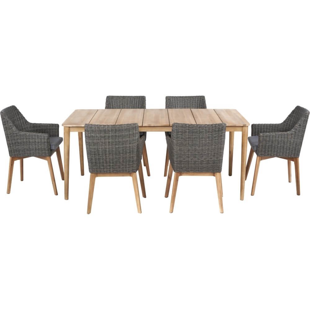 Showing image for Indiana dining set - dark grey